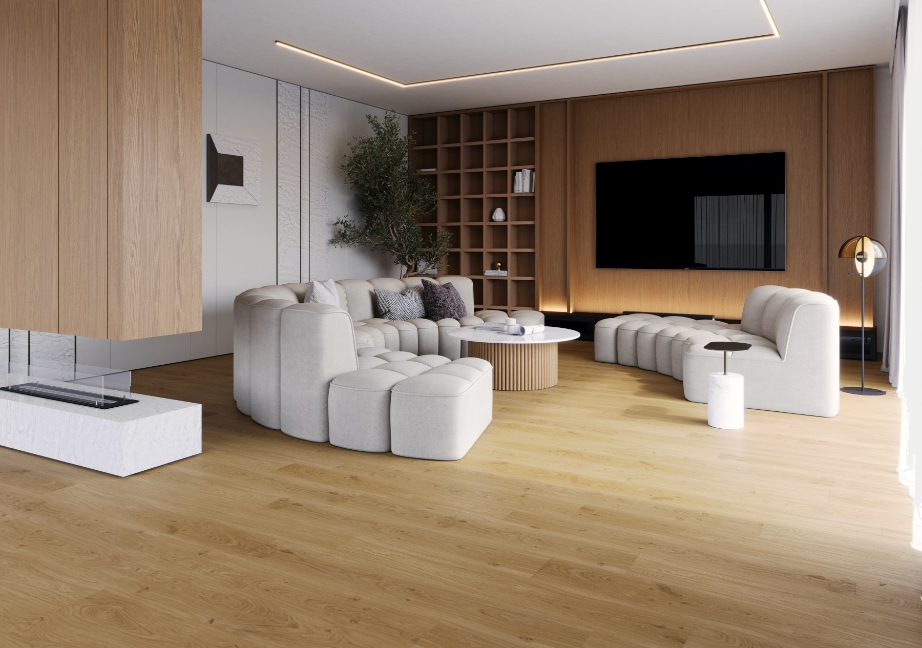 Podlaha LVT DRY BACK Dawn 2 Dusk 2,5/0,55mm AMBER 18,8x122,8cm (3,69m2)